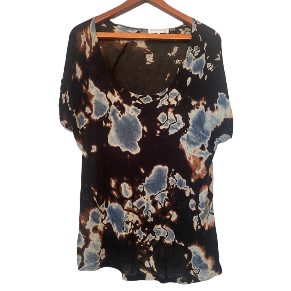 Daydreamer LA Black Short Sleeved Top